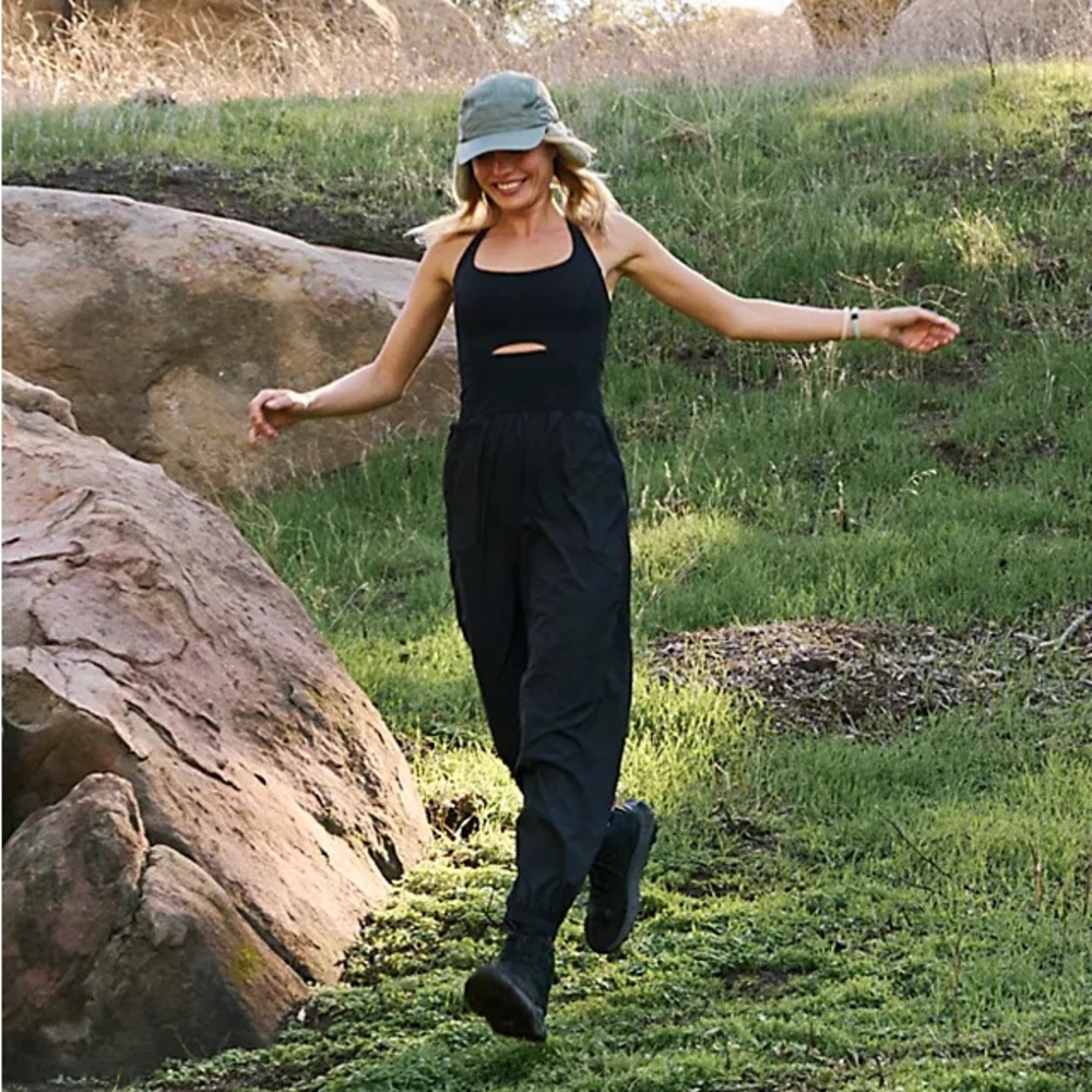 FREE PEOPLE MOVEMENT Black Righteous Onesie Size XS
